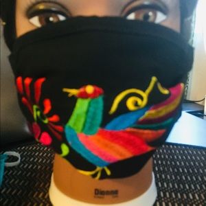 “Authentic” Mexican embroidered handmade facemask